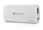 Obrzok produktu Canyon CNE-CPB44W extern batria s nabjakou 4400mAh,  single USB 5V / 1A,  pre smartfn