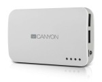 Obrzok produktu Canyon CNE-CPB78W extern batria s nabjakou 7800mAh,  dual USB 5V / 1A / 2A,  pre smart