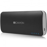 Obrzok produktu Canyon CNE-CPB100DG extern batria s nabjakou 10.000 mAh,  dual USB 5V / 1A / 2A,  pre 