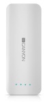 Obrzok produktu Canyon CNE-CPB156W extern batria s nabjakou 15.600 mAh,  dual USB 5V / 2A,  pre smartf
