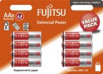Obrzok produktu Fujitsu Universal Power alkalick batria LR06 / AA,  blister 8ks