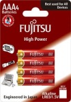 Obrzok produktu Fujitsu High Power alkalick batria LR03 / AAA,  blister 4ks 