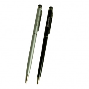 Obrzok VAKOSS Kapacitn stylus s perom 2v1 SB-367  2-pack silver  - SB-367