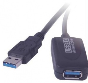 Obrzok PremiumCord USB 3.0 repeater a prodlu. kabel 10m - ku3rep10
