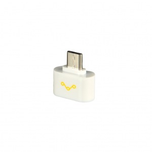 Obrzok WE Adaptr OTG USB 2.0 Micro USB M - USB F White - 10289