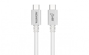 Obrzok ADATA kabel USB typ C na USB typ C 3.1 - ACC3AL-100CM-CSV