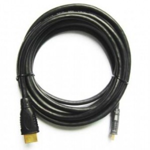 Obrzok Kabel HDMI-HDMI mini 5m zlac.kon. stin 1.4 - CC-HDMI4C-15