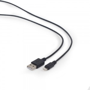 Obrzok Kabel CABLEXPERT USB 2.0 Lightning (IP5 a vy) nabjec a synchronizan kabel - CC-USB2-AMLM-1M
