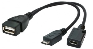 Obrzok Kabel CABLEXPERT USB AF  - A-OTG-AFBM-04