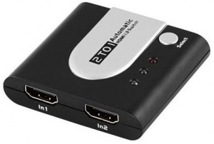 Obrzok PremiumCord HDMI switch 2:1 automatick - khswit21a