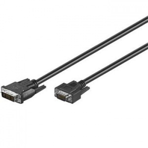 Obrzok PremiumCord DVI-VGA kabel 1m - kpdvi1a1