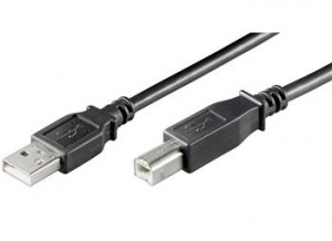 Obrzok PremiumCord Kabel USB 2.0 - ku2ab1bk