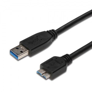 Obrzok  PremiumCord Kabel Micro USB 3.0 5Gbps USB A - Micro USB B - ku3ma05bk