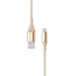 Obrzok BELKIN MIXIT KELVAR Lightning - USB Cable - F8J207bt04-GLD