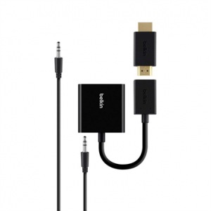 Obrzok BELKIN HDMI - VGA adapter s audiem - B2B137-BLK