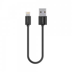 Obrzok CYGNETT Lightning to USB Cable 10cm - Black - CY1460PCCSL
