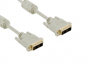 Obrzok tovaru 4World Kabel DVI-D 18+1M-18+1M 3.0m Gray - 04695