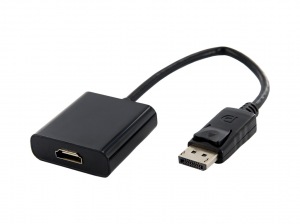 Obrzok tovaru 4World Adaptr DisplayPort M - HDMI F kabel Black - 08722