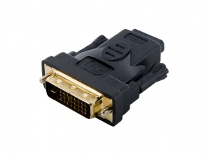 Obrzok tovaru 4World Adaptr DVI-D 24+1M - HDMI F Black - 08737
