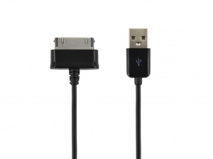 Obrzok tovaru 4World Datov kabel Galaxy Tab 1.0m Black - 07939-OEM