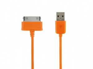 Obrzok tovaru 4World Datov kabel Galaxy Tab 1.0m Orange - 07945-OEM