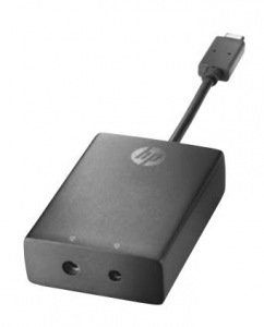 Obrzok HP USB-C to 3 and 4.5mm Adapter - N2Z65AA#AC3