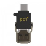 Obrzok produktu PQI Connect 312 taka pamovch kariet + adaptr USB / USB 3.1 typ-C,  ierna