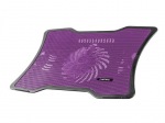 Obrzok produktu NATEC laptop cooling pad MACAW Purple (12, 1  -15, 6  ) silent fan with LED backli
