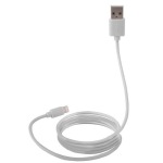 Obrzok produktu Canyon CNS-MFICAB01W,  1m kbel Lightning / USB,  MFI schvlen Apple,  biely