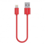 Obrzok produktu Cygnett nabjac a synchronizan kbel Lightning / USB,  MFi schvlen,  10cm,  erven