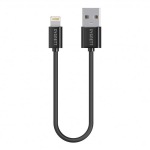 Obrzok produktu Cygnett nabjac a synchronizan kbel Lightning / USB,  MFi schvlen,  10cm,  ierny