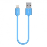 Obrzok produktu Cygnett nabjac a synchronizan kbel Lightning / USB,  MFi schvlen,  10cm,  modr