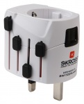 Obrzok produktu SKROSS Cestovn adaptr PRO,  6.3A max.,  uzemnen,  vysvac,  univerzlny pre cel svet