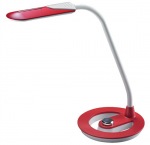 Solight LED stolná lampička, 6W, 4100K, stmievateľná, bieločervená farba | Obrázok produktu Solight LED stolná lampička, 6W, 4100K, stmievateľná, bieločervená farba