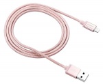 Obrzok produktu Canyon CNS-MFIC3RG,  1m prmiov opleten kbel Lightning / USB,  MFI schvlen Apple,  ru