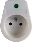 Solight prepäťová ochrana do zásuvky, 236J, 1 zásuvka, kontrolka | Obrázok produktu Solight prepäťová ochrana do zásuvky, 236J, 1 zásuvka, kontrolka