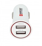 Obrzok produktu SKROSS Dual USB Car Charger nabjac autoadaptr,  2x USB,  3400mA max