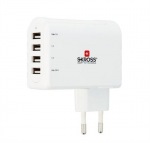 Obrzok produktu SKROSS Euro USB nabjac adaptr,  4800mA,  4x USB vstup