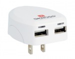 Obrzok produktu SKROSS USB nabjac adaptr USA,  2400mA,  2x USB vstup