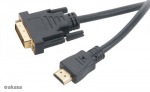 Obrzok produktu AKASA - DVI-D na HDMI kabel - 2 m