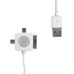 Obrzok produktu WE Datov kabel micro / mini USB / iPhone4 100cm bl