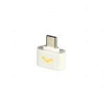 Obrzok produktu WE Adaptr OTG USB 2.0 Micro USB M - USB F White