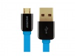 Obrzok produktu Kabel AVACOM MIC-120B USB - Micro USB,  120cm,  modr