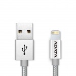 Obrzok produktu ADATA Lightning kabel MFi kovov stbrn