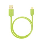 Obrzok produktu AXAGON HQ Kabel Micro USB,  2A,  zelen,  2 m