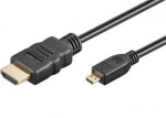 Obrzok produktu PremiumCord Kabel HDMI A - HDMI micro D,  5m