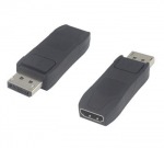 Obrzok produktu PremiumCord adaptr DisplayPort - HDMI Male / Female,  support 3D,  4K*2K@30Hz
