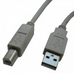 Obrzok produktu kbel USB 2.0, pre tlaiarne, 3m