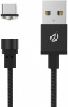 Obrzok produktu  USB-C kabel,  magnetick,  opleten 1m ern