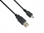 Obrzok produktu 4World Kabel USB 2.0 AM-BM mini 5P 1.8m Black